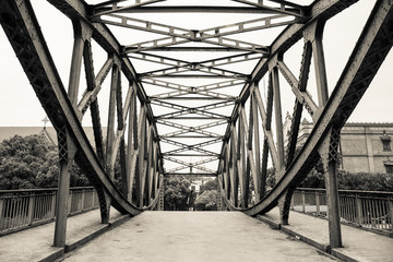 老上海外白渡桥