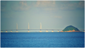 港珠澳大桥与海岛