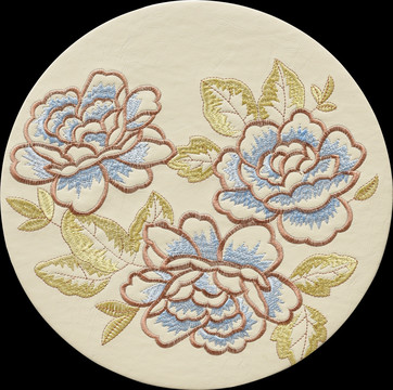 刺繡花