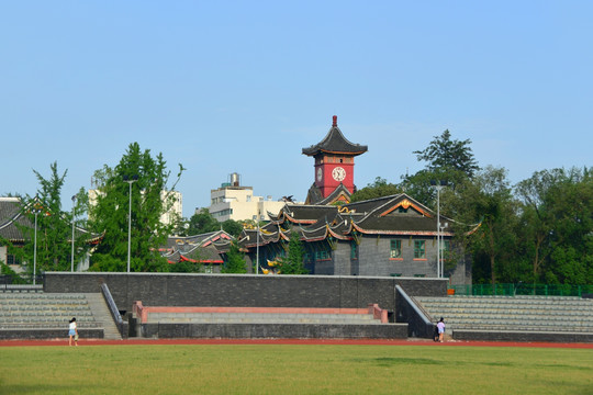 川大华西医学中心 大学校园风光