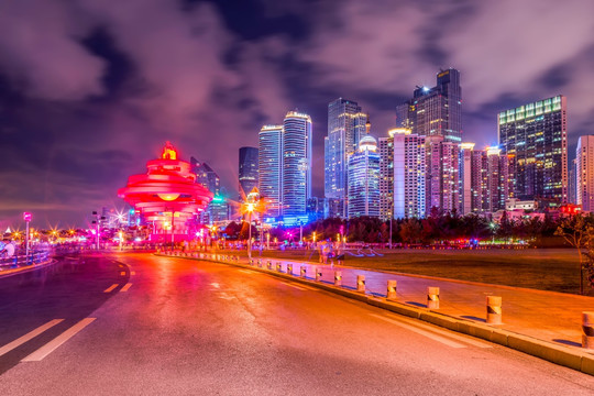 青岛夜景