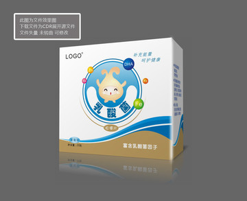 乳菌菌咀嚼片 平面圖