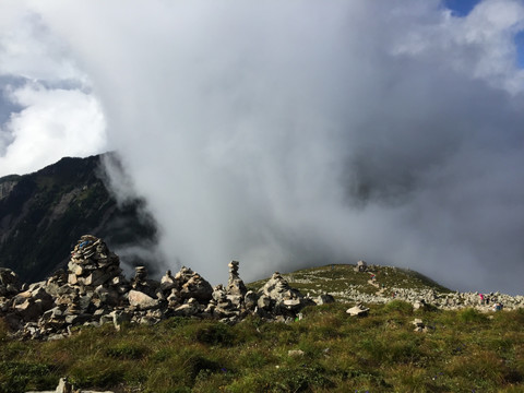 玛尼堆 太白山 秦岭