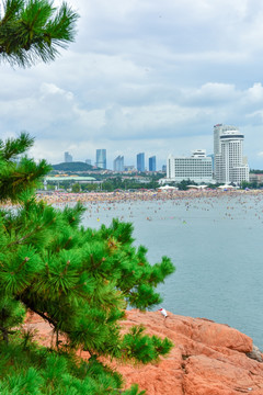 青岛海景风光