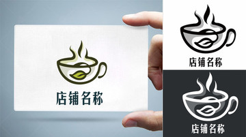 茶葉logo茶杯茶logo
