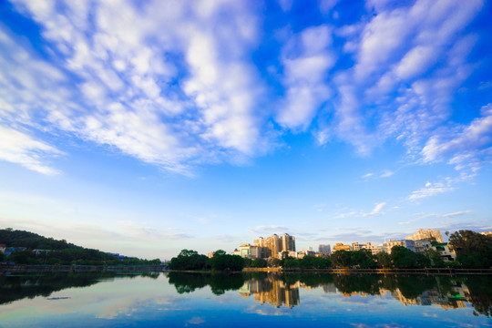 惠州西湖风景区南湖景色