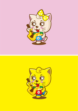小貓吉祥物