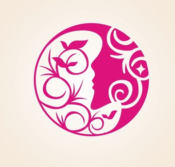 美容化妝香水logo標(biāo)志