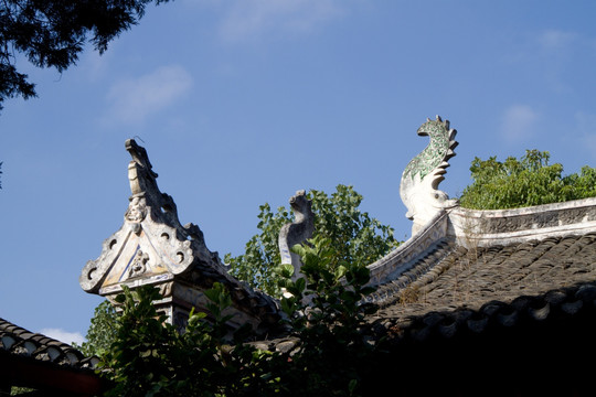 金堂寺大雄寶殿 屋頂構件