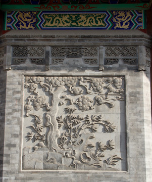 双溪寺 砖雕