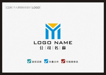 MY字母LOGO