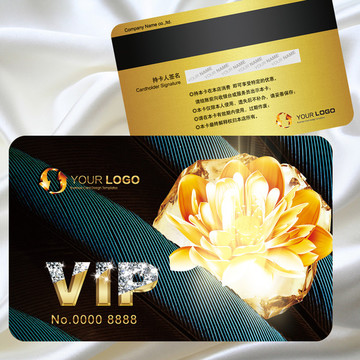 尊貴奢華VIP會(huì)員卡鉆石卡金卡