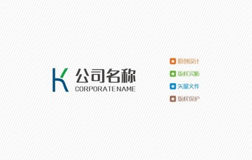 HK字母 LOGO