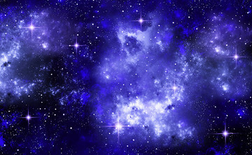 星空 藍(lán)色浩瀚星空