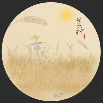 中國節(jié)氣 芒種
