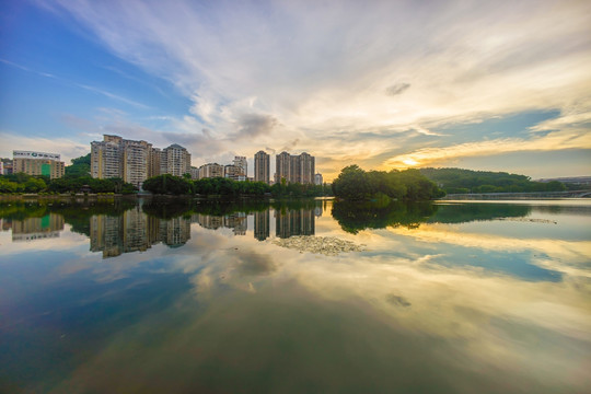 惠州西湖风景区南湖景色