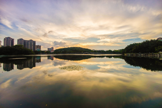 惠州西湖风景区南湖景色