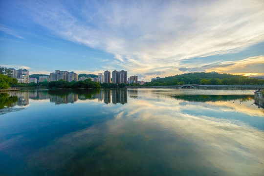 惠州西湖风景区南湖景色