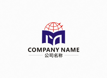 標(biāo)志 教育logo 字母ym