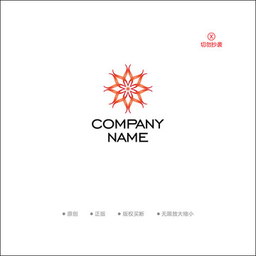 藝術(shù)時(shí)尚花紋LOGO