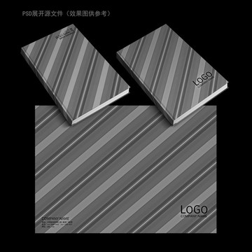 灰色本本封面設(shè)計(jì)