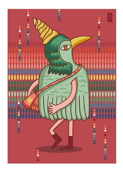 鳥插畫