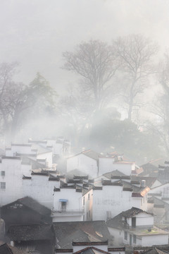 山乡晨曦