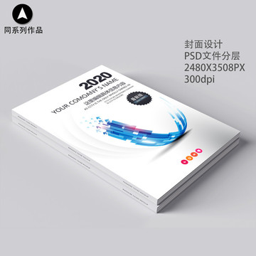 個(gè)性公司企業(yè)畫冊 標(biāo)書書籍封面