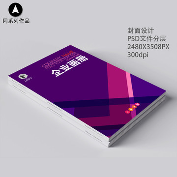 高端商務畫冊書籍封面