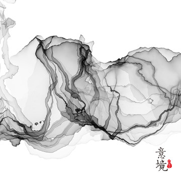 抽象水墨意境