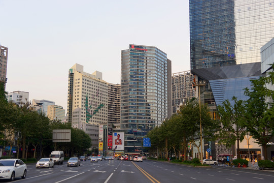 成都中心区 新光华街地区街景