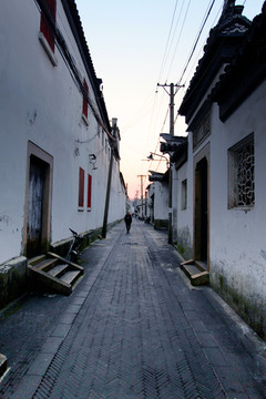 苏州 建筑 街景 小巷