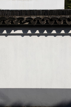 苏州 建筑 街景 院墙