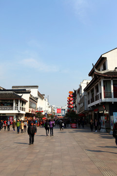 苏州 建筑 街景 门市