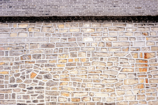 古建筑石头墙