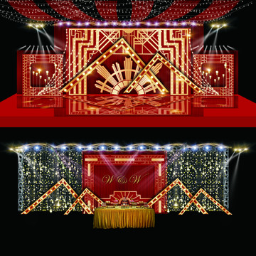 紅金主題婚禮
