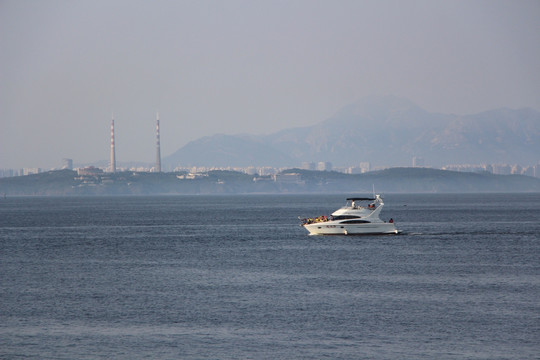 大连钻石海湾船帆点点 （2）