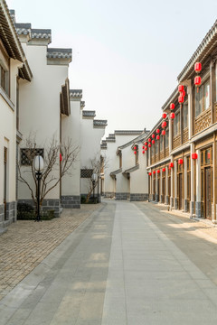 中式仿古建筑群