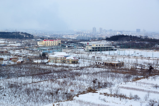 雪景田园