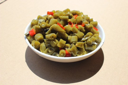 泡酸豇豆