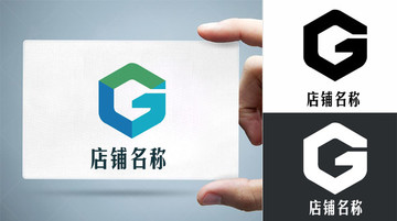 字母G简约大气logo企业商标
