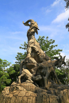 广州 五羊石雕