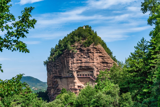 甘肃天水麦积山