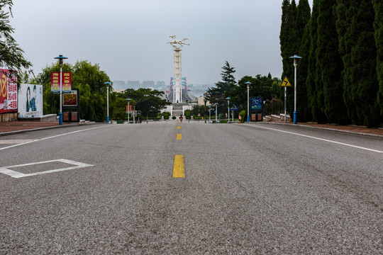 养马岛 天马路街景