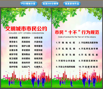 文明城市市民公約
