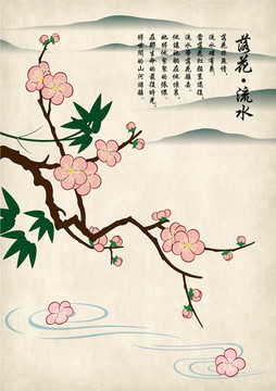 落花 流水