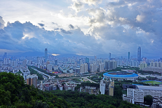 深圳 罗湖全景