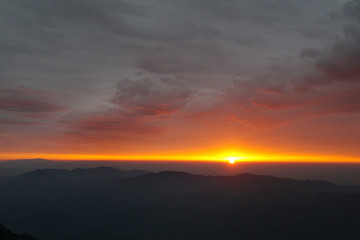 黄山日出