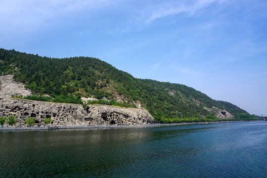 河南洛阳龙门石窟景区