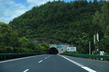 隧道 公路 高速公路